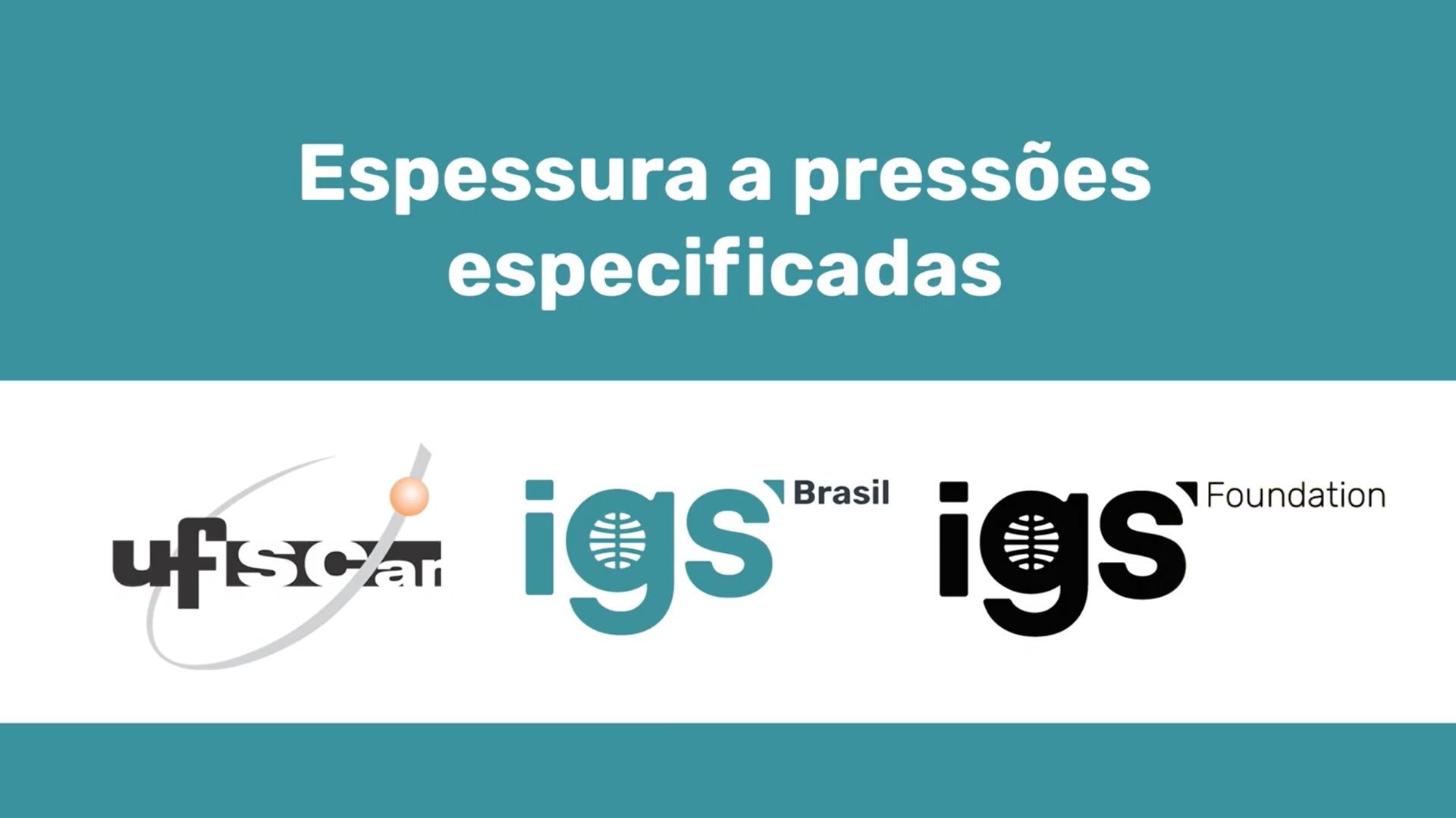 1 - Espessura a pressões epecificadas